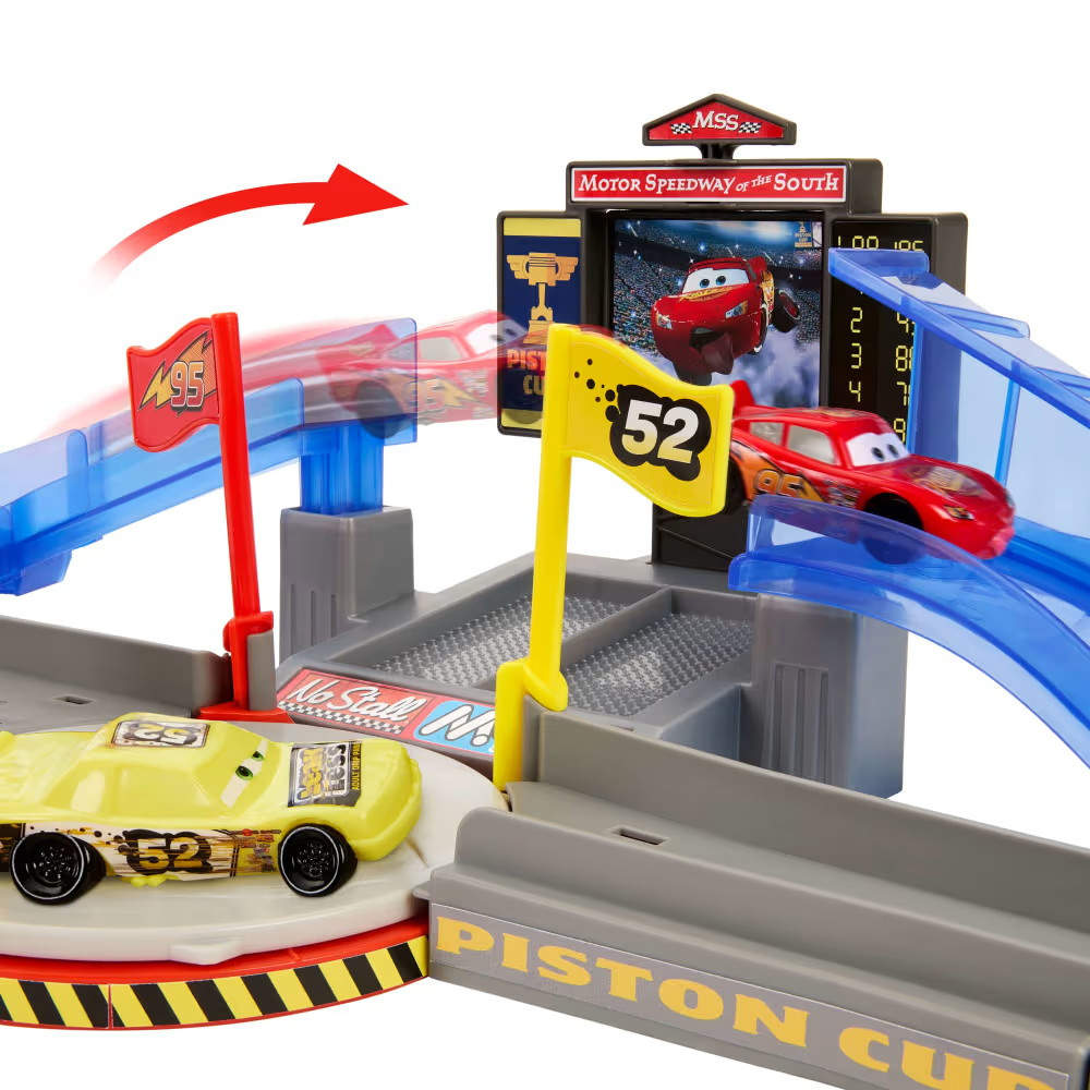 Pixar Cars Piston Cup Stunt Trackset