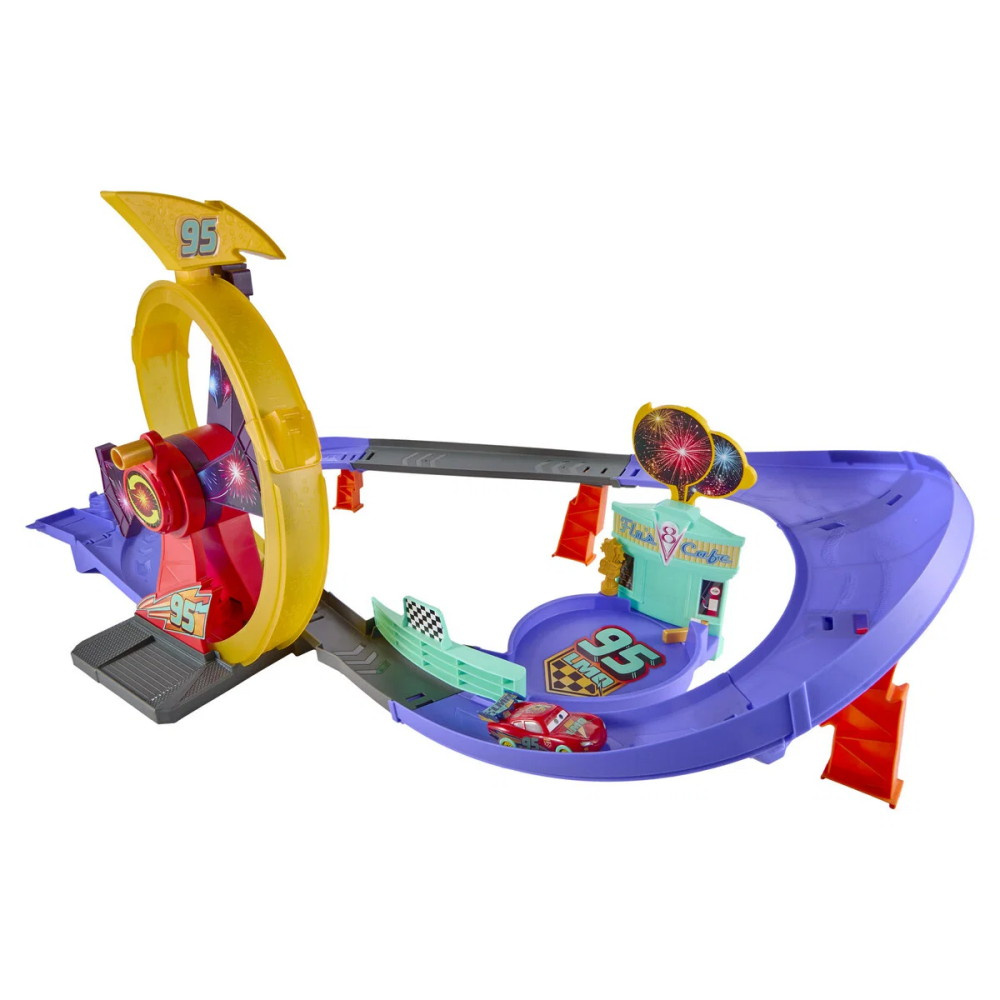 Pixar Cars - Lightning McQueens Celebration Raceway