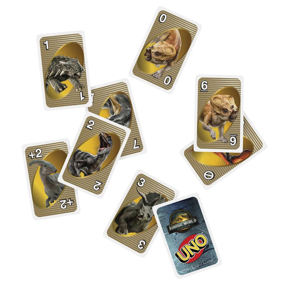 UNO Jurassic World Rebirth