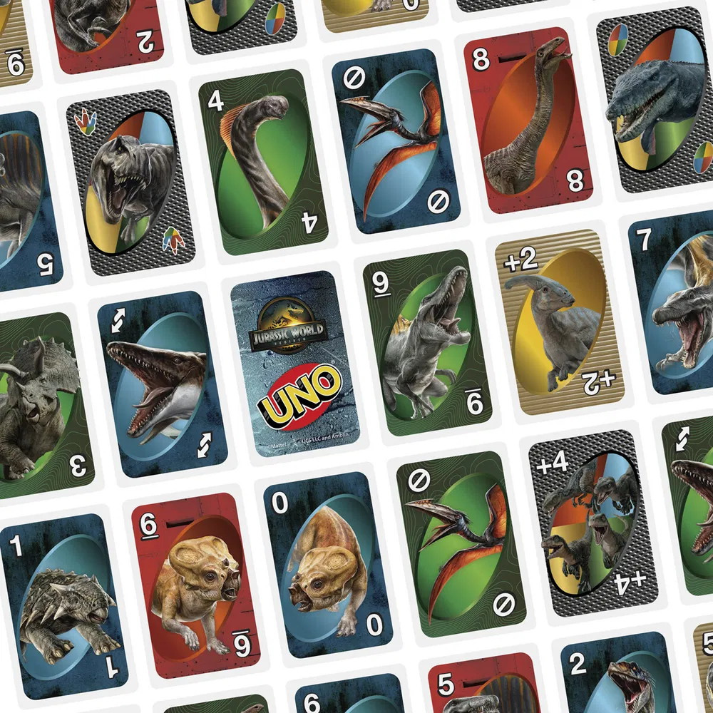 UNO Jurassic World Rebirth