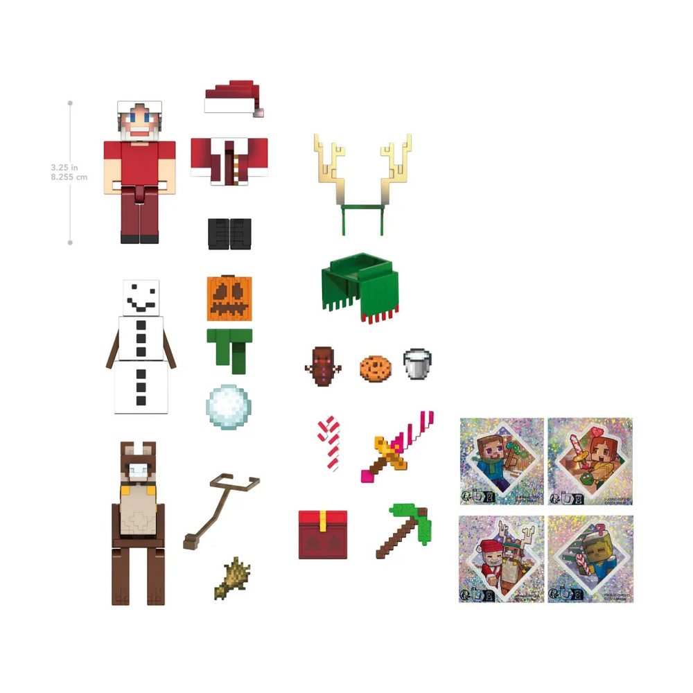 Minecraft Core Figures adventskalender 2025