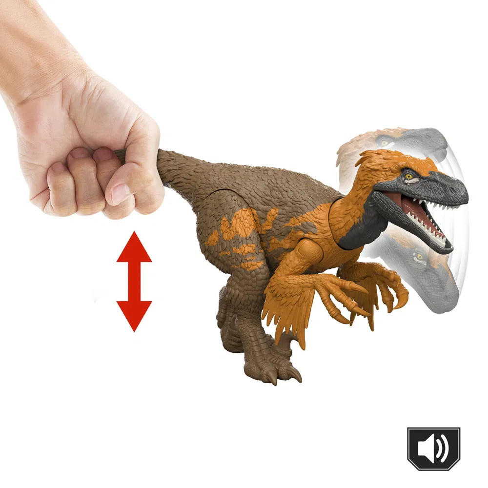Jurassic World - Wild Roar Utahraptor