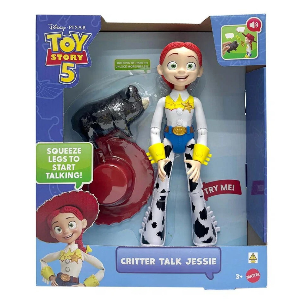 Pixar Toy Story 5 - Critter Talk Jessie 30 cm 