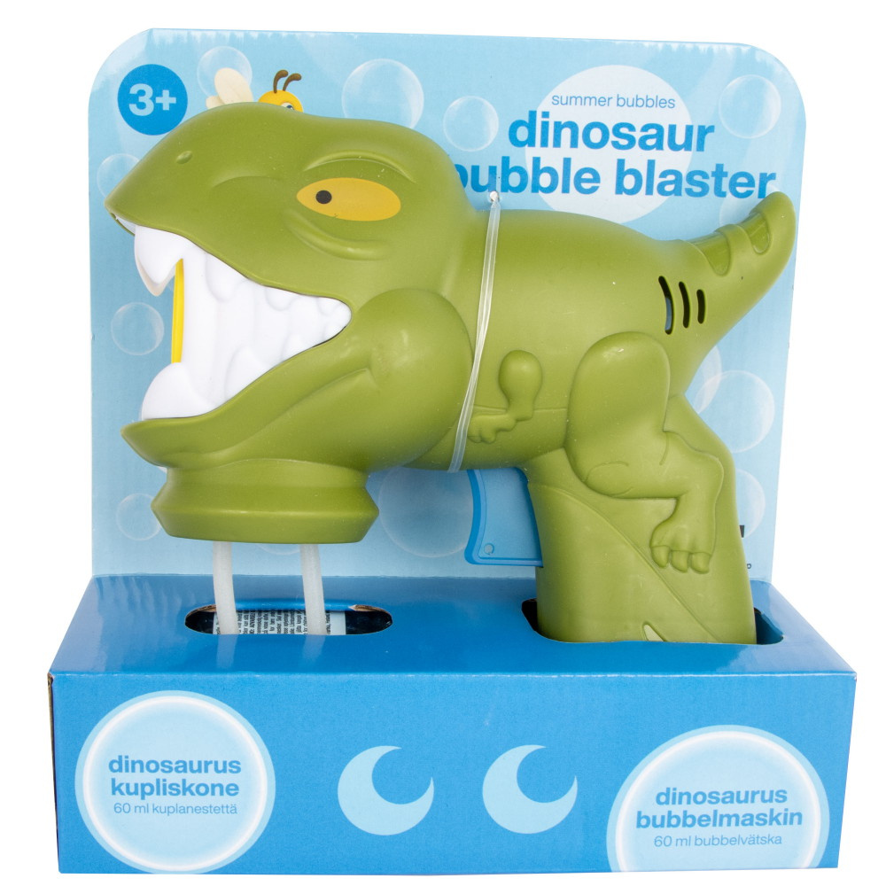 Såpbubbelpistol - Dinosaurie 60ml