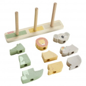 Fisher Price Wood Stack & Sort Animals Fisher Price Wood Stack & Sort Animals