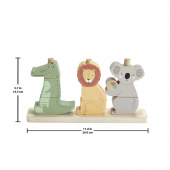 Fisher Price Wood Stack & Sort Animals Fisher Price Wood Stack & Sort Animals