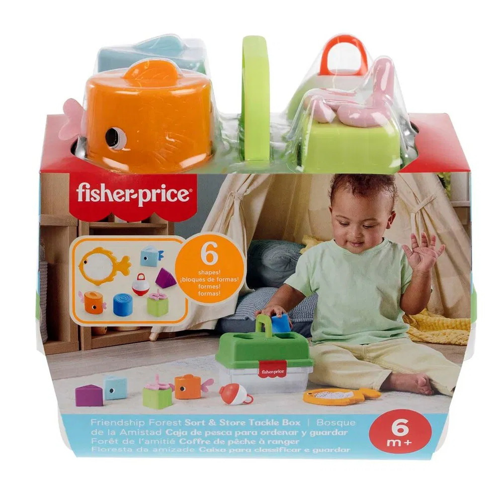 Fisher Price Sorteringslåda med fiskedrag