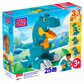 MEGA Bloks Build & Chomp Dinosaur 25 Delar MEGA Bloks Build & Chomp Dinosaur 25 Delar