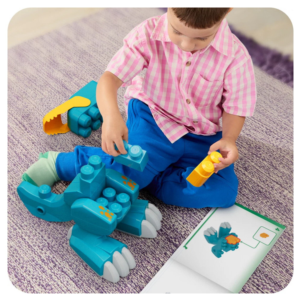 MEGA Bloks Build & Chomp Dinosaur 25 Delar