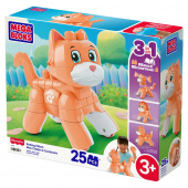 MEGA Bloks Rolling Kitten 25 Delar MEGA Bloks Rolling Kitten 25 Delar