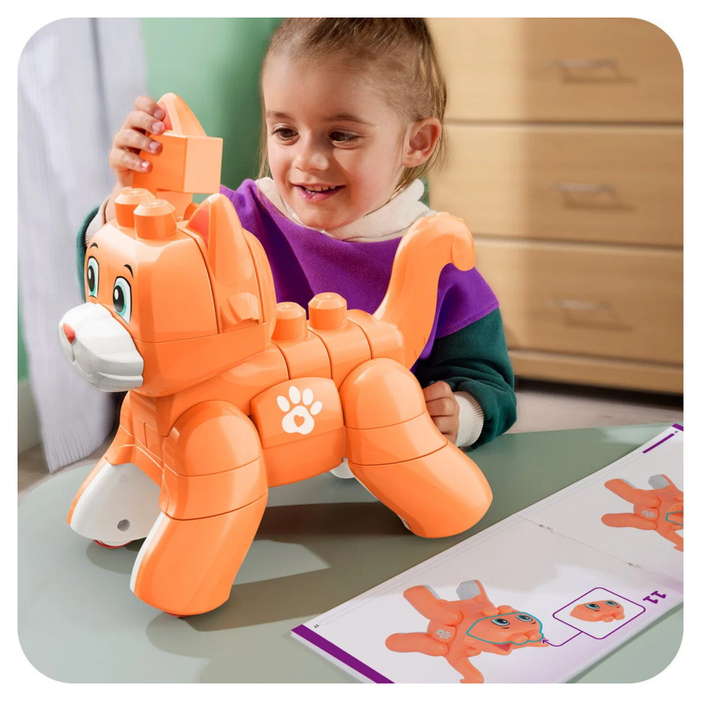 MEGA Bloks Rolling Kitten 25 Delar
