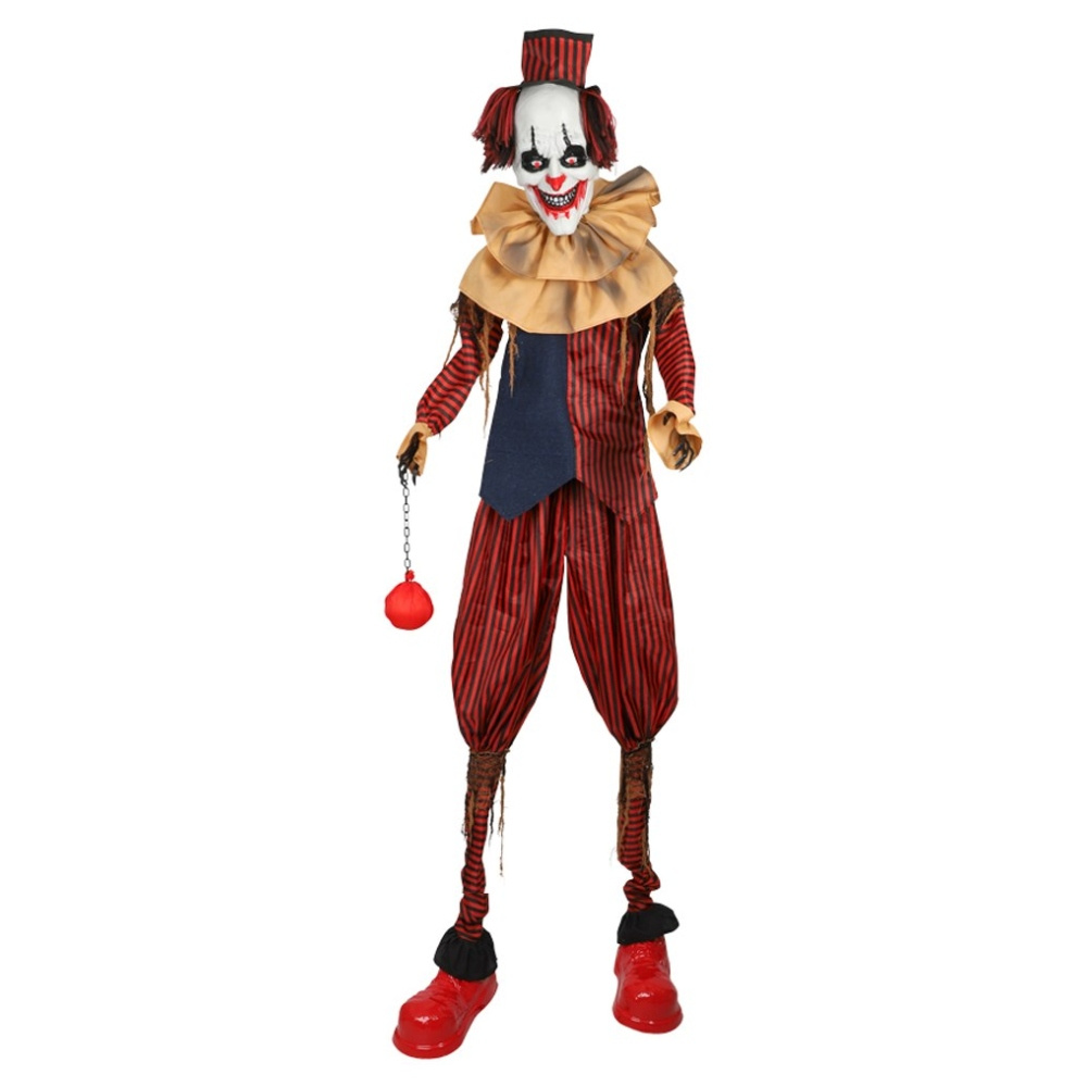 Standing Animated Clown Dekoration 250 cm