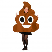 Poop Vuxen Dräkt Brun One size Poop Vuxen Dräkt Brun One size