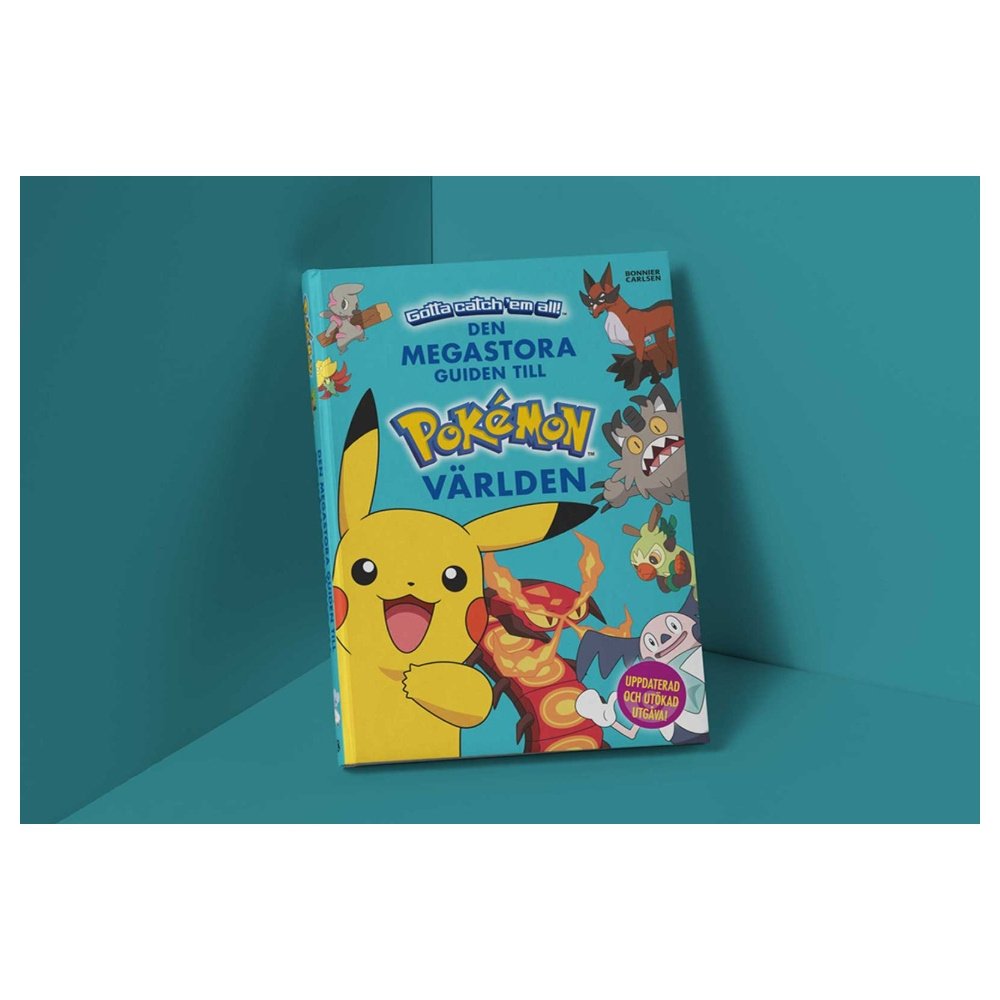 Pokémon Bok - Den megastora guiden till Pokémonvärlden 
