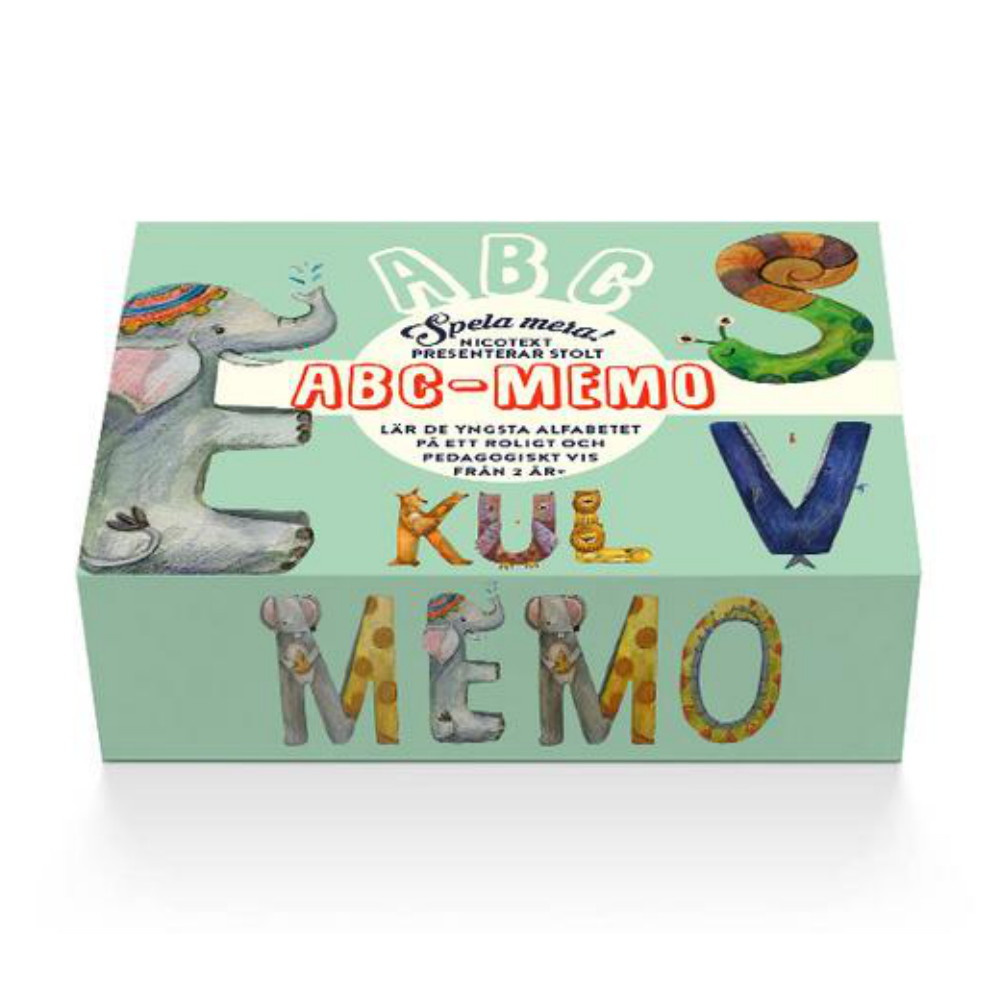 Spela Mera: ABC-Memo