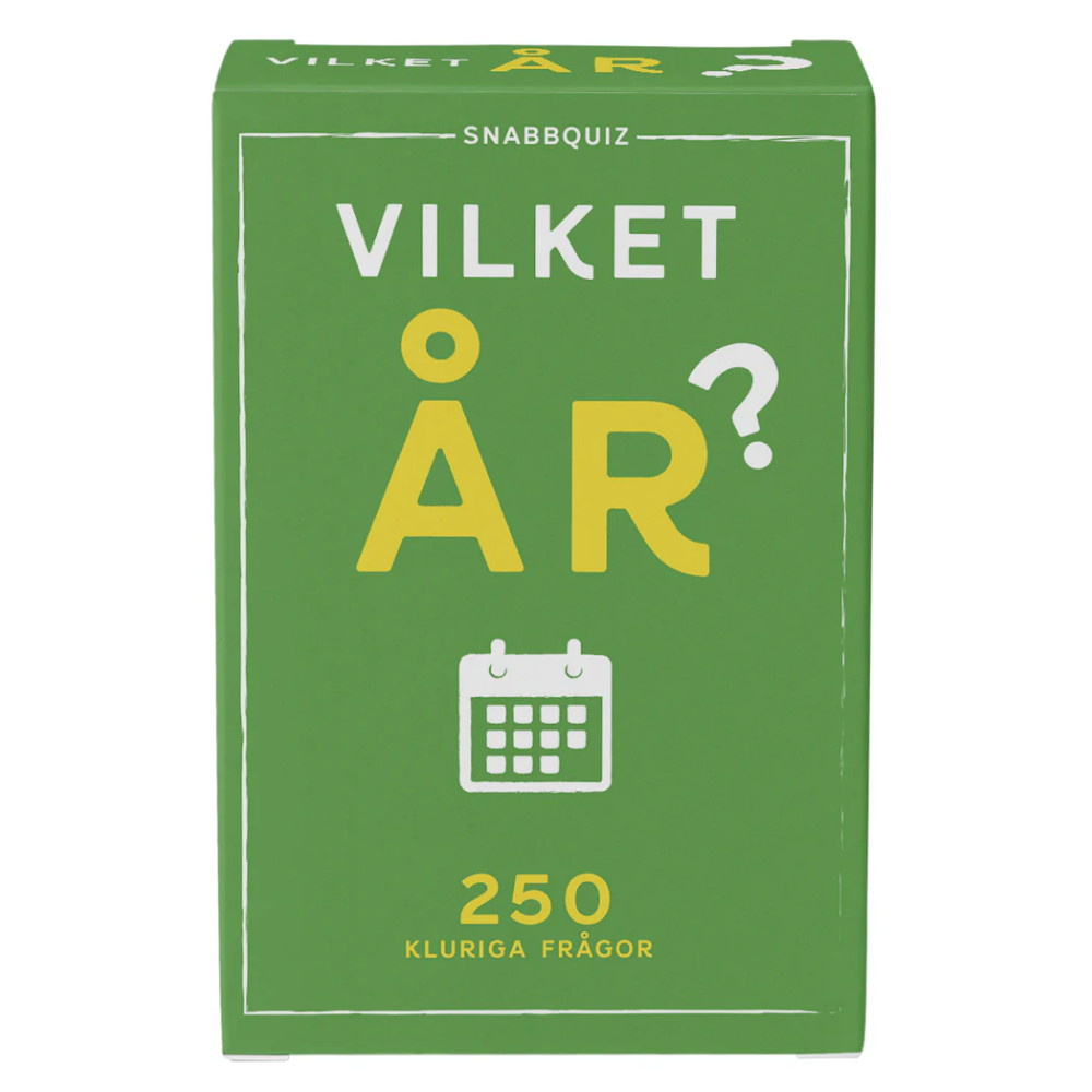 SnabbQuiz: Vilket år?
