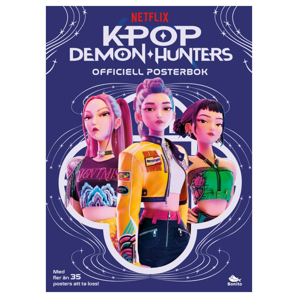 K-Pop Demon Hunters Posterbok Officiell