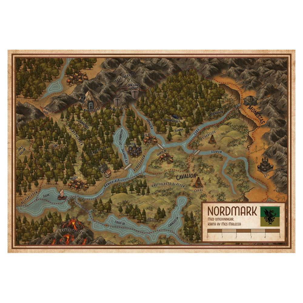 Drakar och Demoner - Den brända jorden