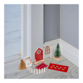 Xmas elf door set - Juldekoration Xmas elf door set - Juldekoration