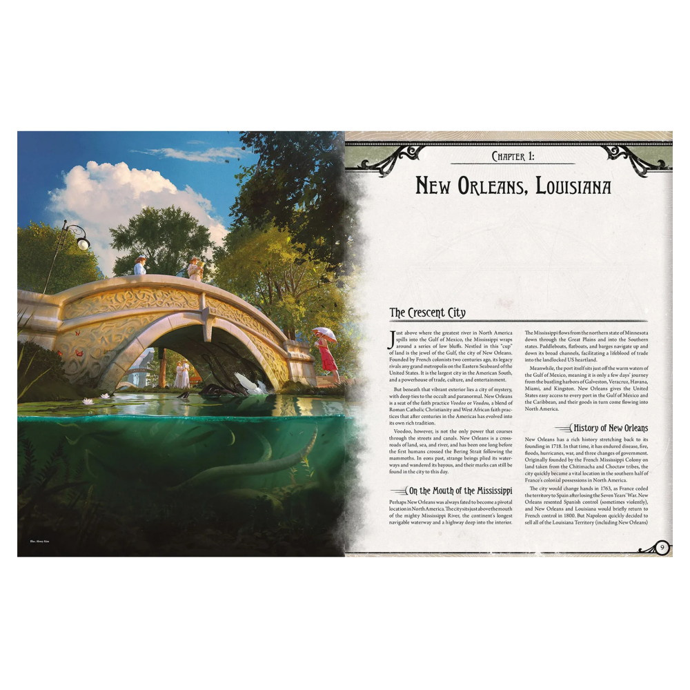 Arkham Horror RPG: Songs of New Orleans - Setting Guide