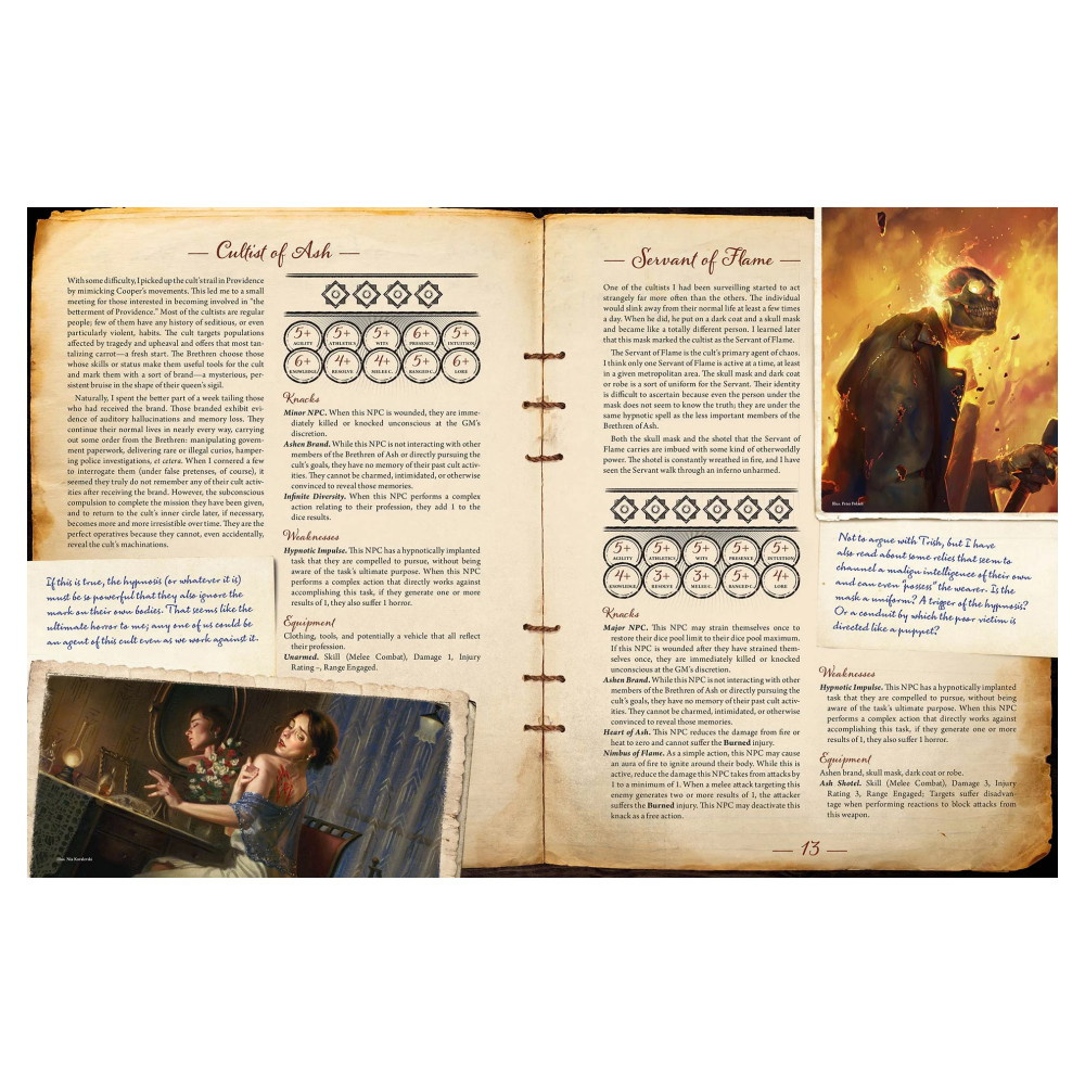 Arkham Horror RPG: The Thompson Files - Bestiary