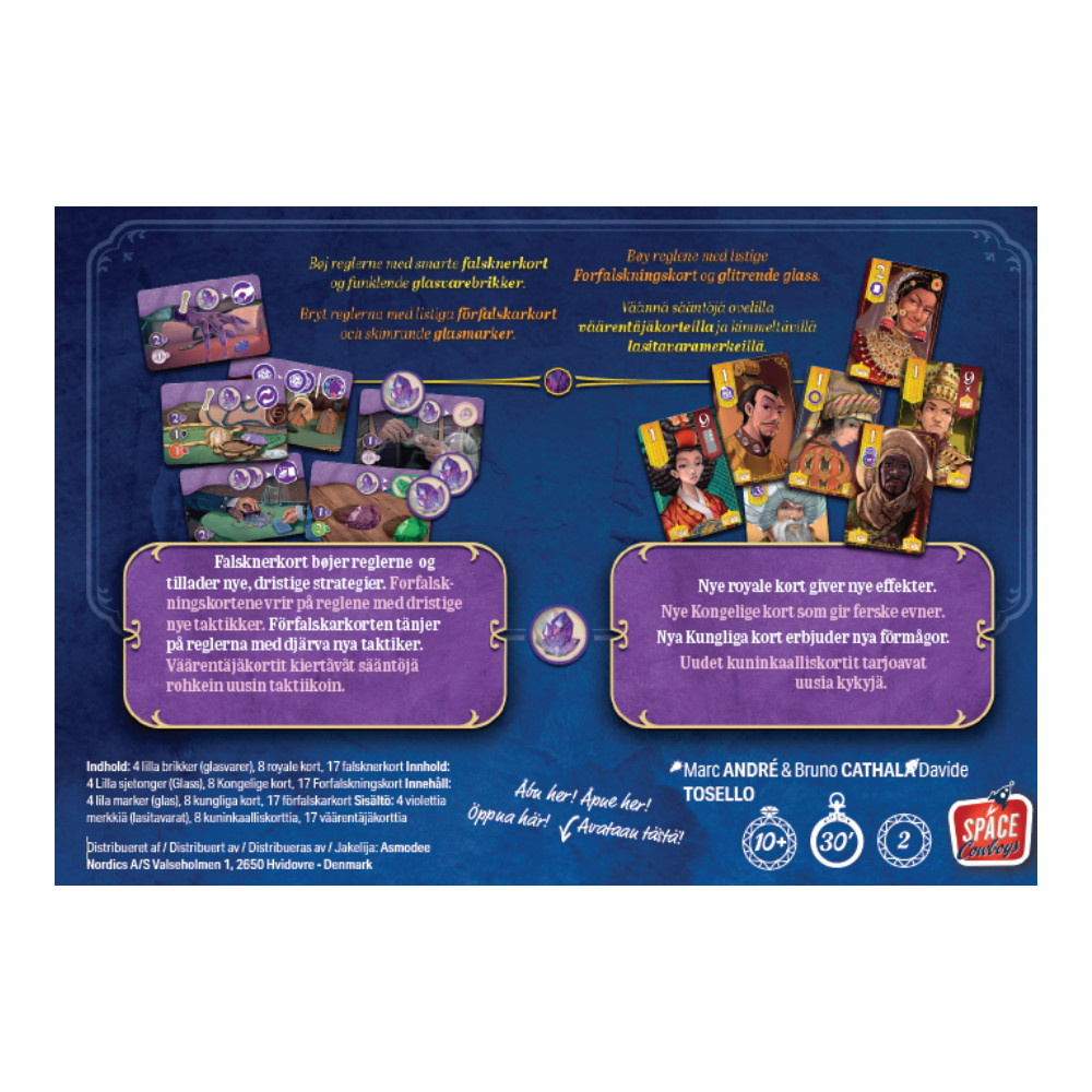 Splendor Duel: The Counterfeiters (Exp.) (Swe)