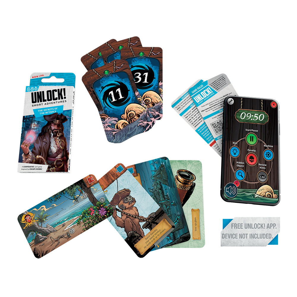 Unlock! Short Adventures - The Secrets of the Octopus