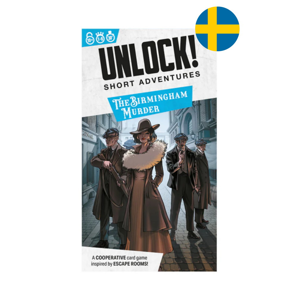 Unlock! Short Adventures - The Birmingham Murder (Swe)