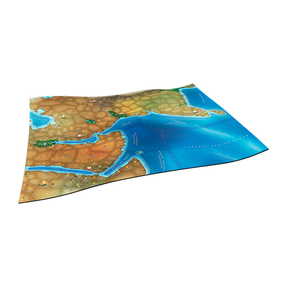 Mega Empires: Deluxe Game Mat - The East (Exp.)