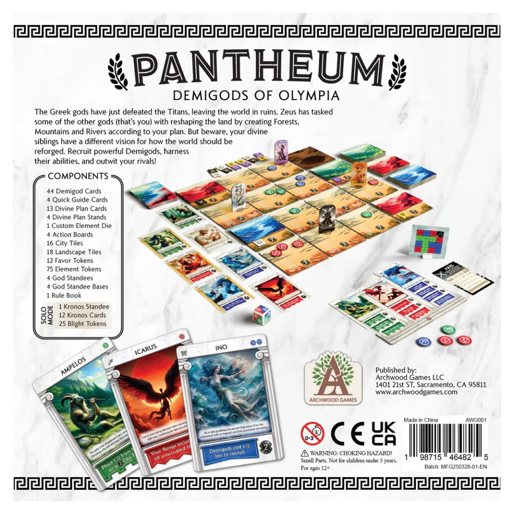 Pantheum: Demigods of Olympia