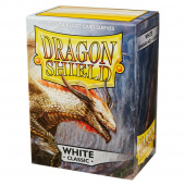 Sleeves Dragon Shield - Classic 63 x 88 mm White