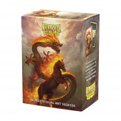 Sleeves Dragon Shield - 63 x 88 mm Fire Horse Sleeves Dragon Shield - 63 x 88 mm Fire Horse