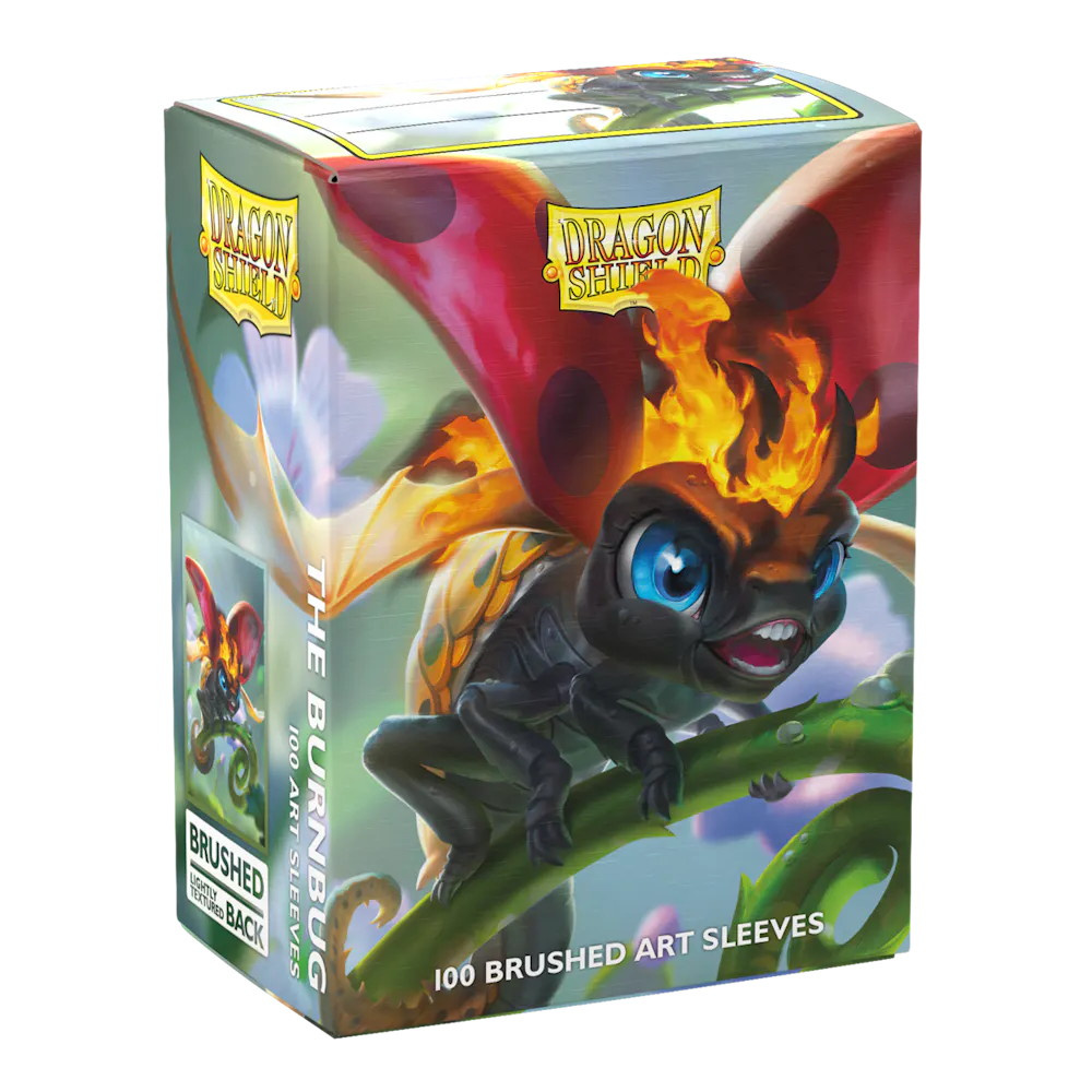 Sleeves Dragon Shield - 63 x 88 mm Burnbug
