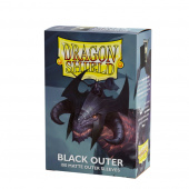Outer Sleeves Dragon Shield - Matte 63 x 88 mm Black Outer Sleeves Dragon Shield - Matte 63 x 88 mm Black