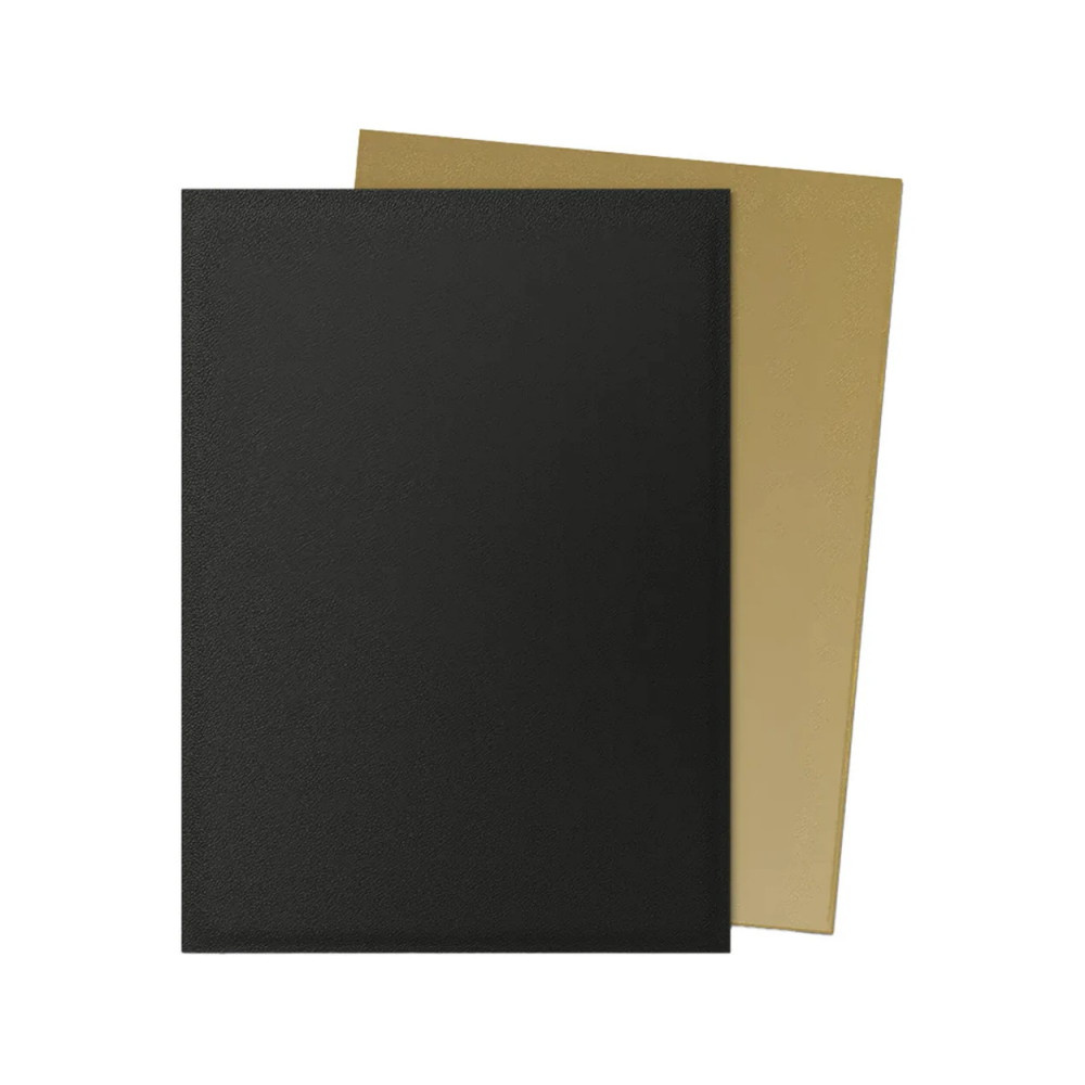 Sleeves Dragon Shield Matte Dual - 63 x 88 mm Black & Gold