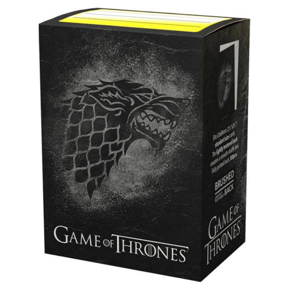 Sleeves Dragon Shield - 63 x 88 mm House Stark