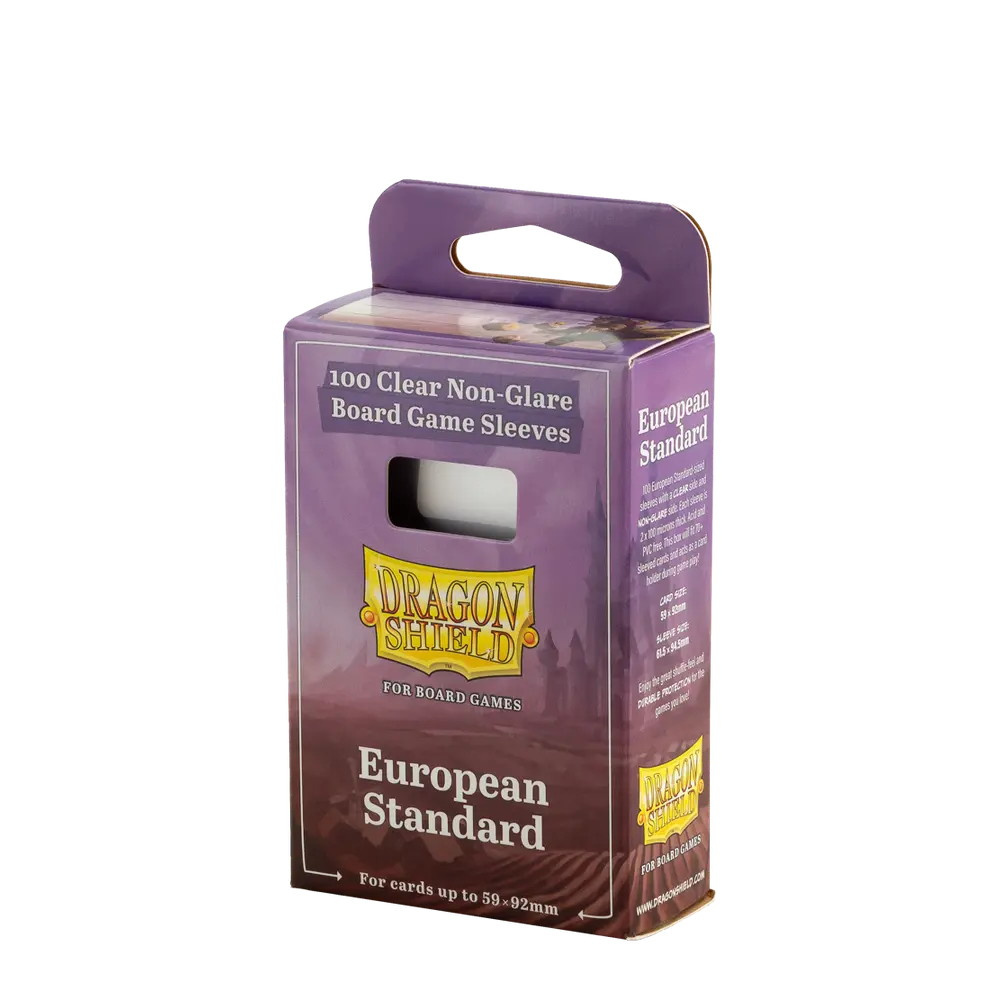Sleeves Dragon Shield 59 x 92 mm Clear/Non-Glare