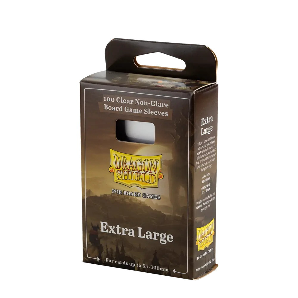 Sleeves Dragon Shield 65 x 100 mm Clear/Non-Glare