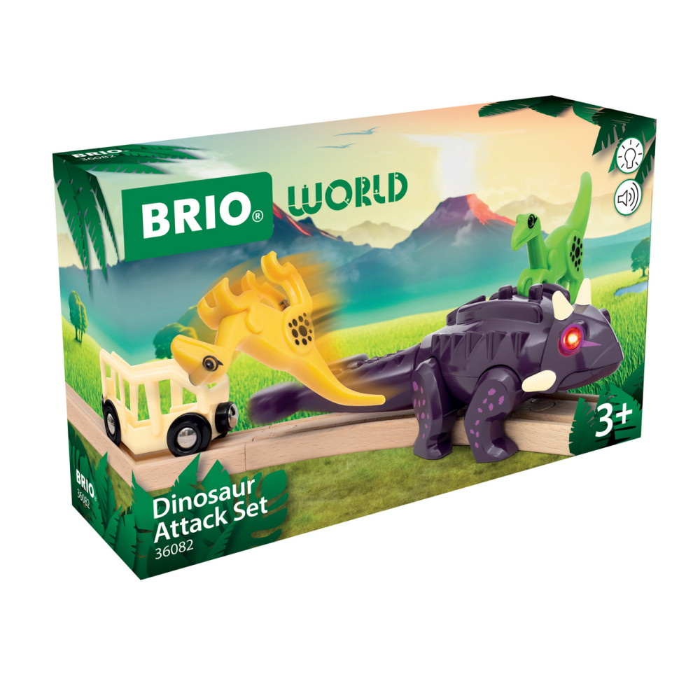 Brio - Dinosaurieattackset