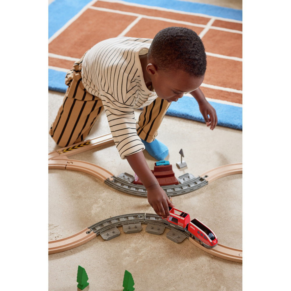 Brio Pull Back Train Set