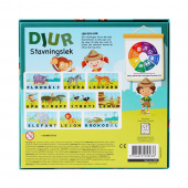 Pedagog Pussel - Djur Stavningslek Pedagog Pussel - Djur Stavningslek