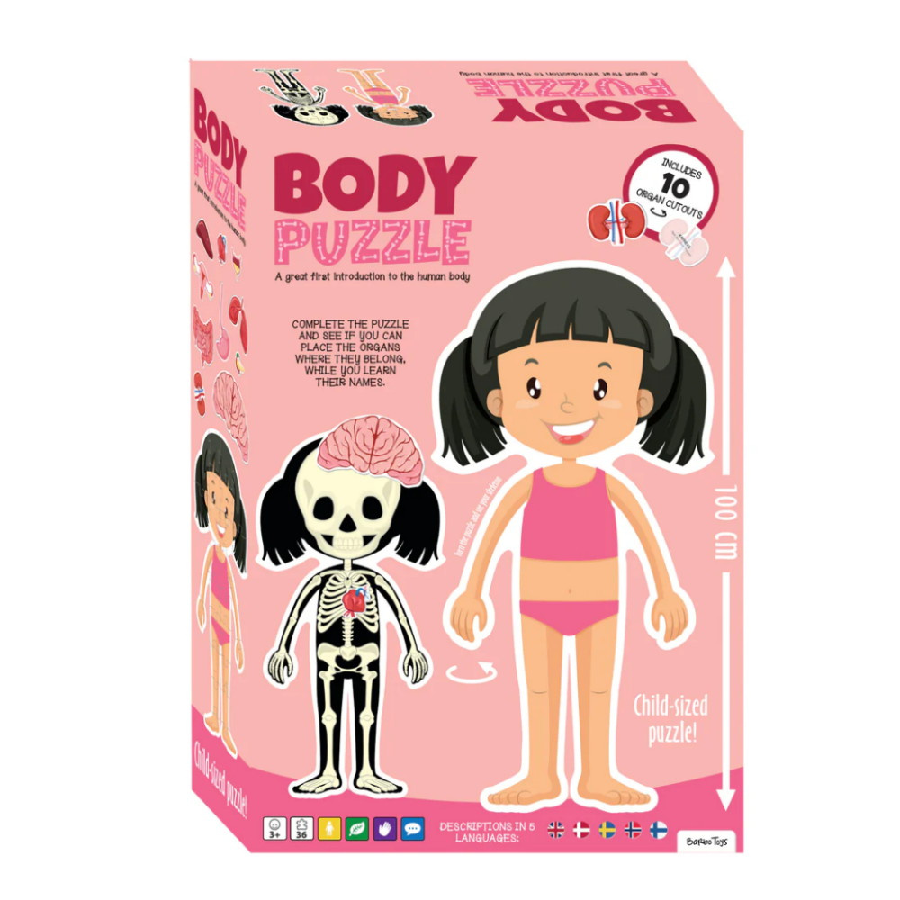 Kroppspussel Flicka 36 Bitar