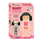 Kroppspussel Flicka 36 Bitar Kroppspussel Flicka 36 Bitar