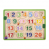 Träpussel: 123 20 Bitar Träpussel: 123 20 Bitar