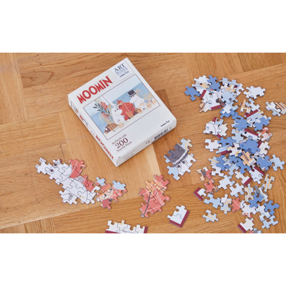 Pussel: Mumin Röd 200 Bitar