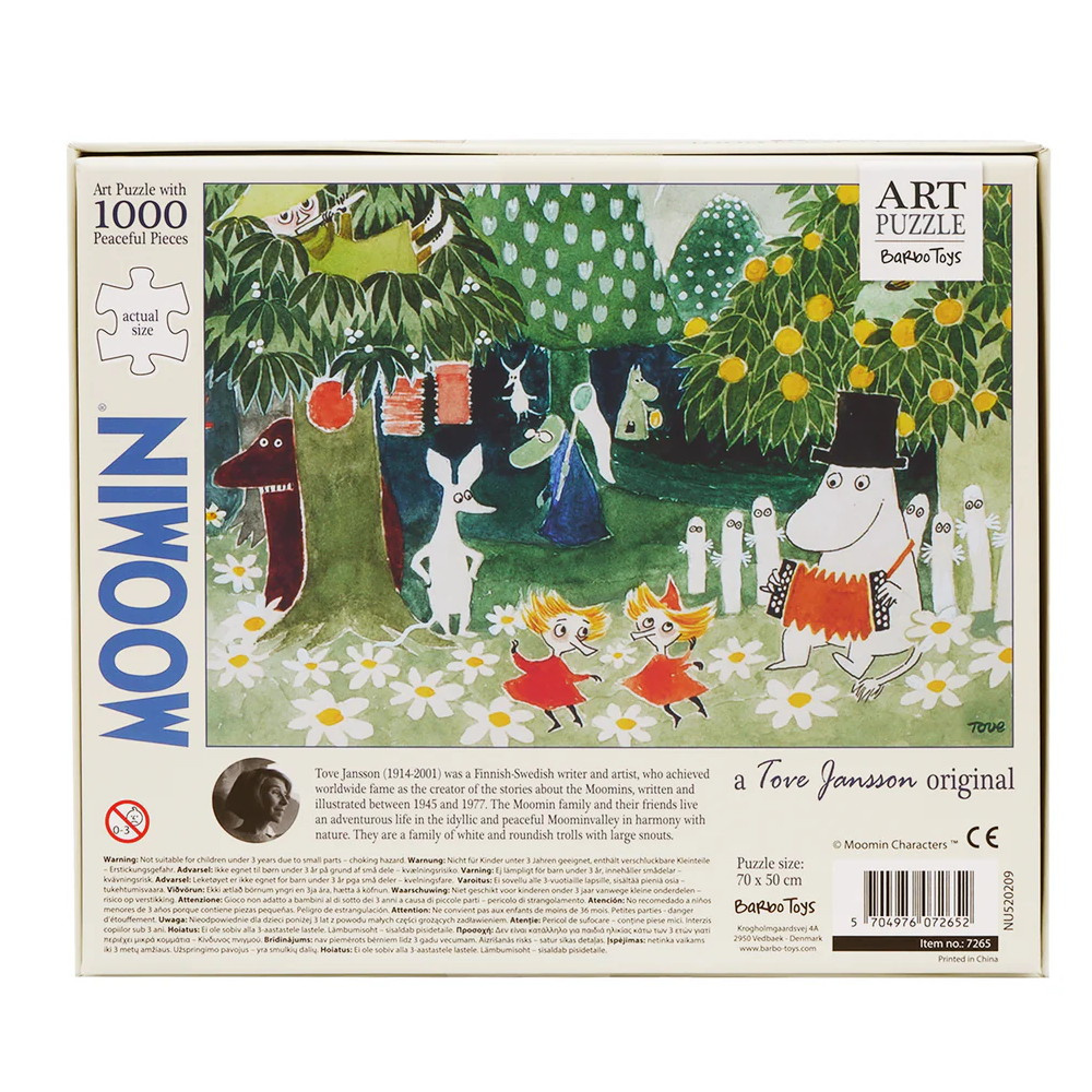 Pussel: Mumin Musikträdgården 1000 Bitar