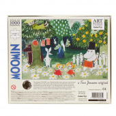Pussel: Mumin Musikträdgården 1000 Bitar Pussel: Mumin Musikträdgården 1000 Bitar