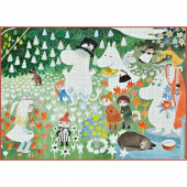 Pussel: Mumin Blomsterträdgården 1000 Bitar Pussel: Mumin Blomsterträdgården 1000 Bitar