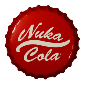 Fallout Nuka-Cola Bottle Cap Tin Sign Fallout Nuka-Cola Bottle Cap Tin Sign