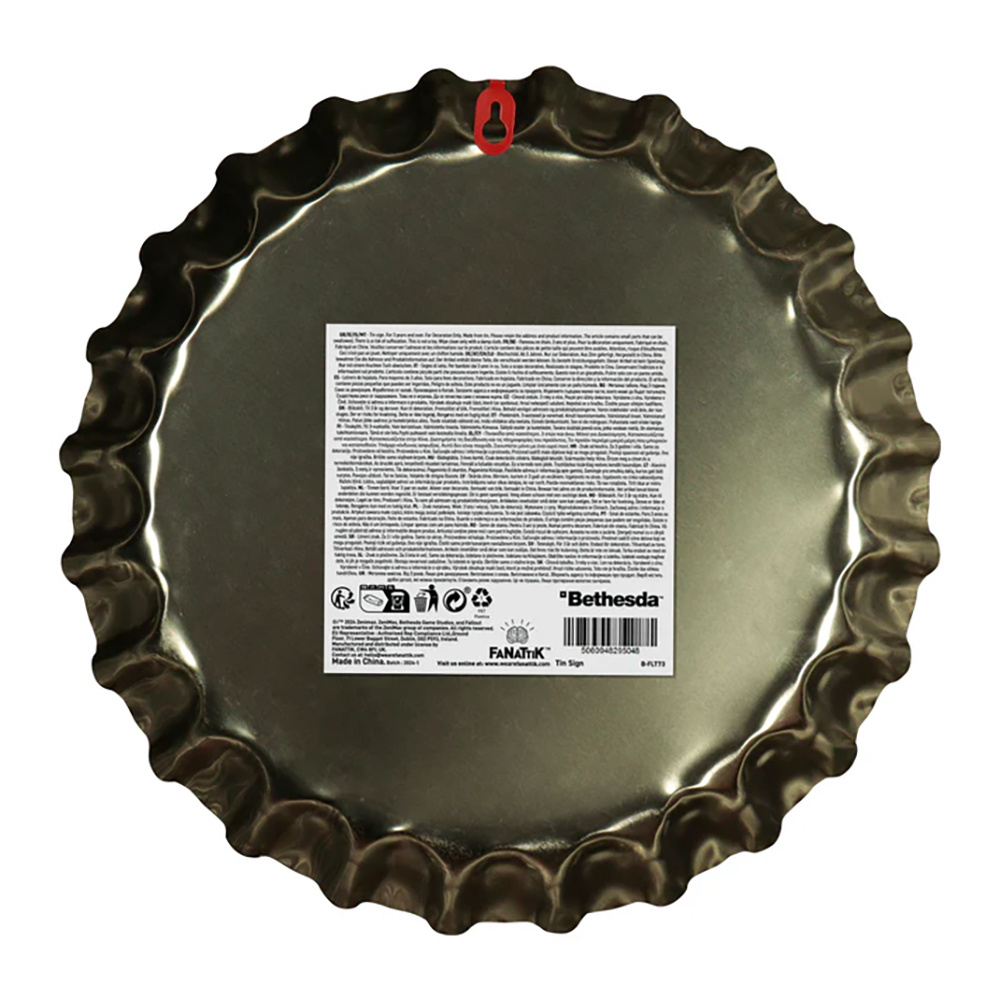 Fallout Nuka-Cola Bottle Cap Tin Sign